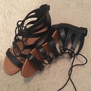 Lace Up Sandals
